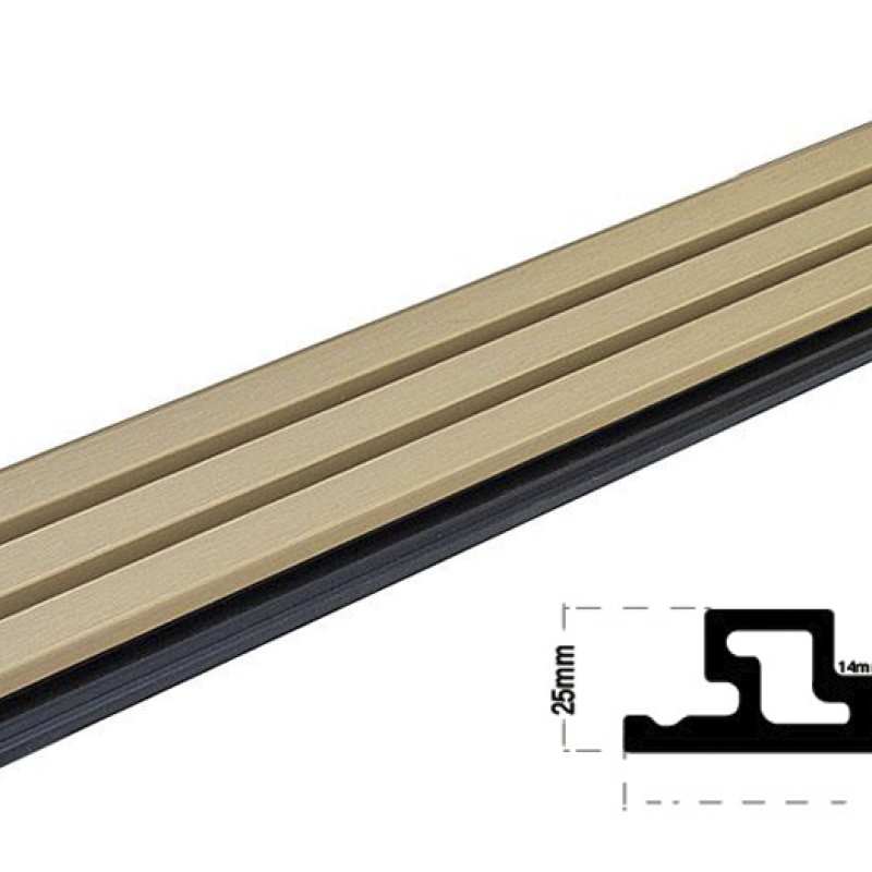 WPC Wall Panel with 3D Slats