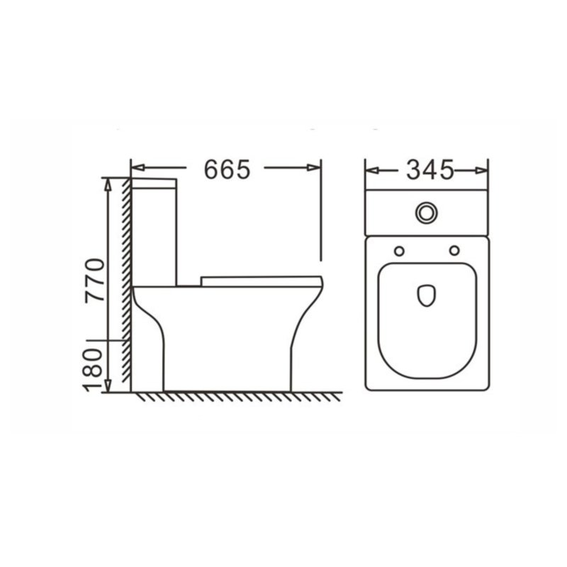 CLOSE-COUPLED WC SPRINT
