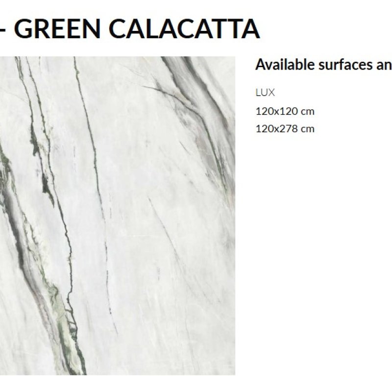ELITE - GREEN CALACATTA 