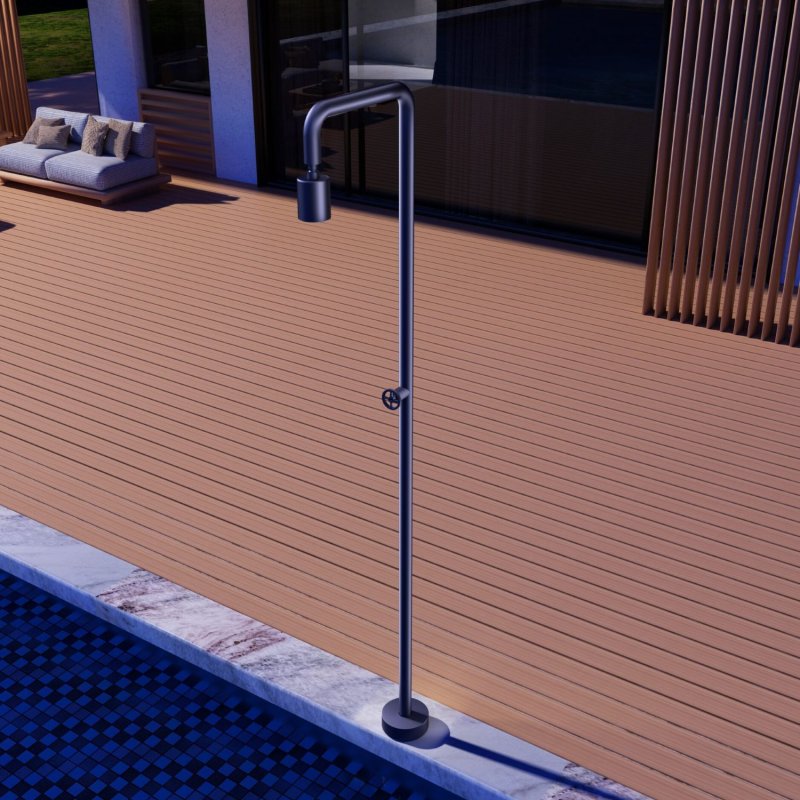 POOL SHOWER COLUMN POOL SERIES IN BLUE OCEANO